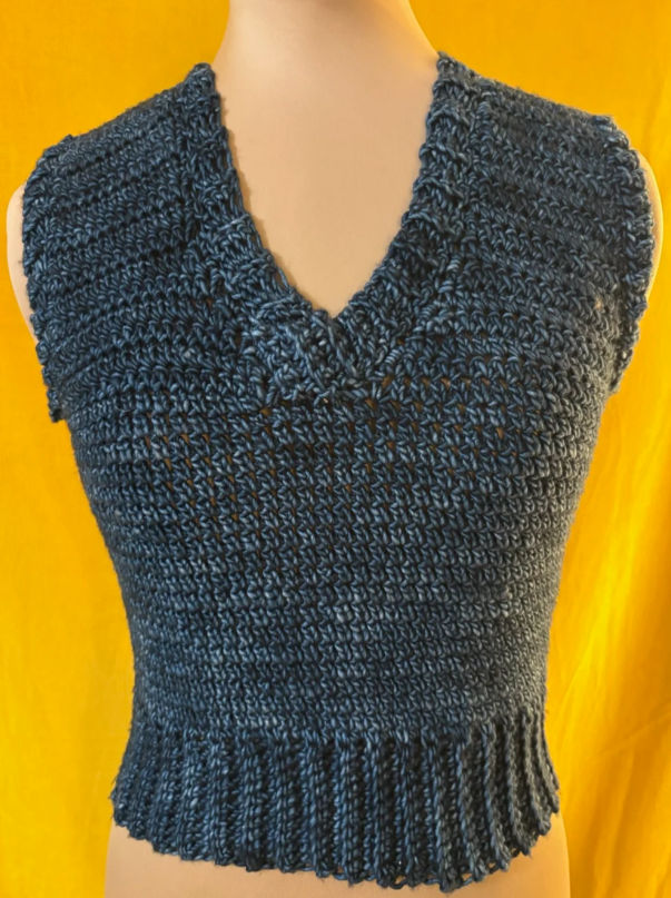 Deep Sea V-neck Vest