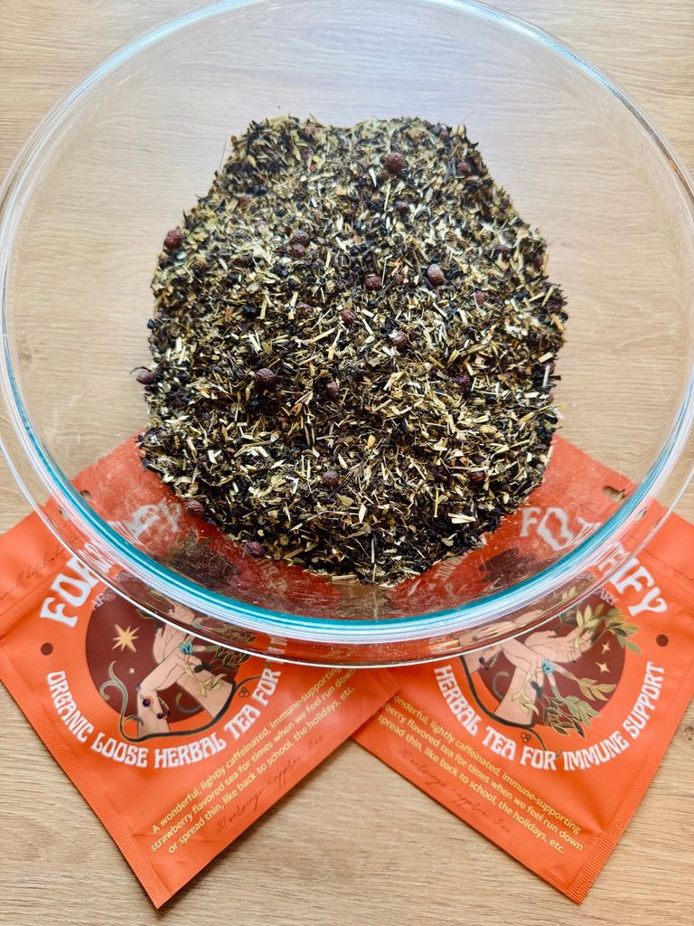 Organic Immune System Strengthening Tea Blend: Fortify