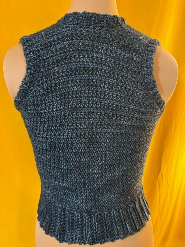 Deep Sea V-neck Vest