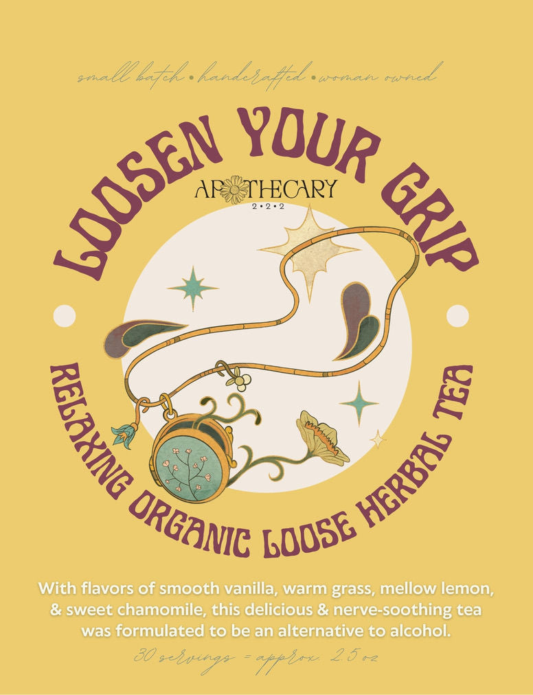 Organic Tea Blend: Loosen Your Grip