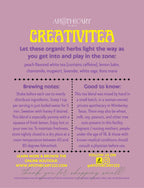 Organic Tea Blend for Attention, Productivity, & Focus: CreativiTEA