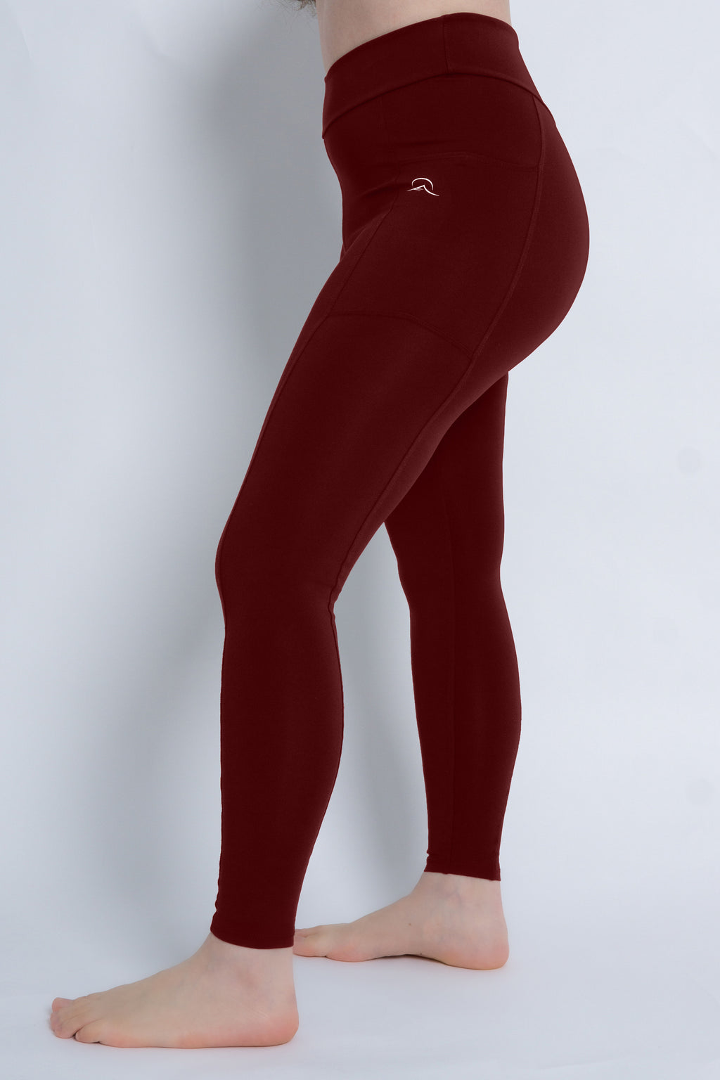 Leggings with 2 Pockets and Subtle V High Waist