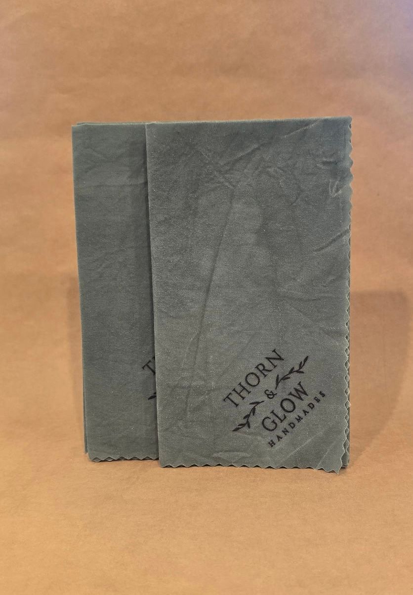 Beeswax Wraps, Set of 2 Larges