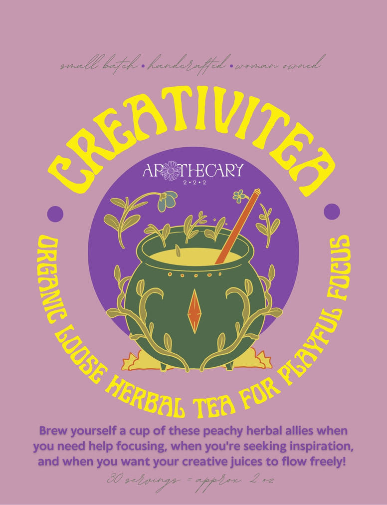 Organic Tea Blend for Attention, Productivity, & Focus: CreativiTEA
