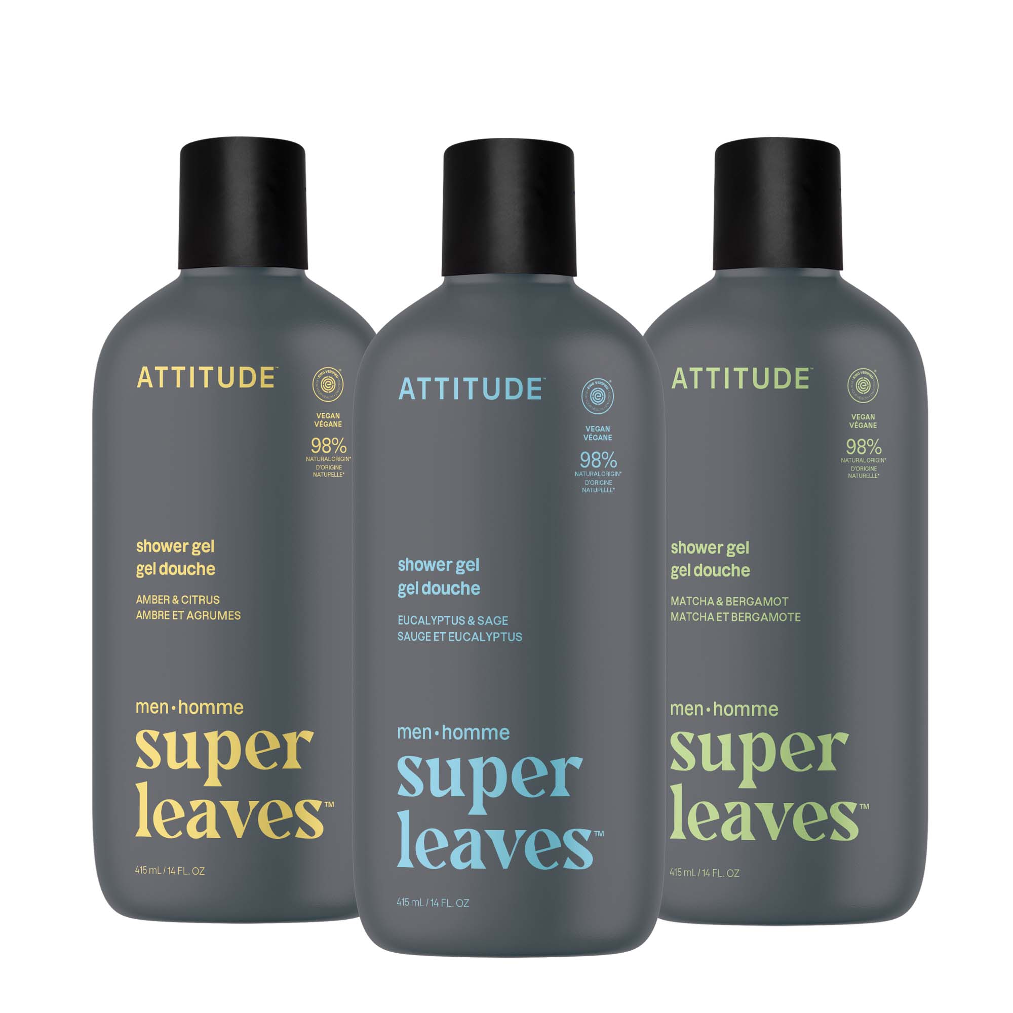 Men's Body Wash Trio