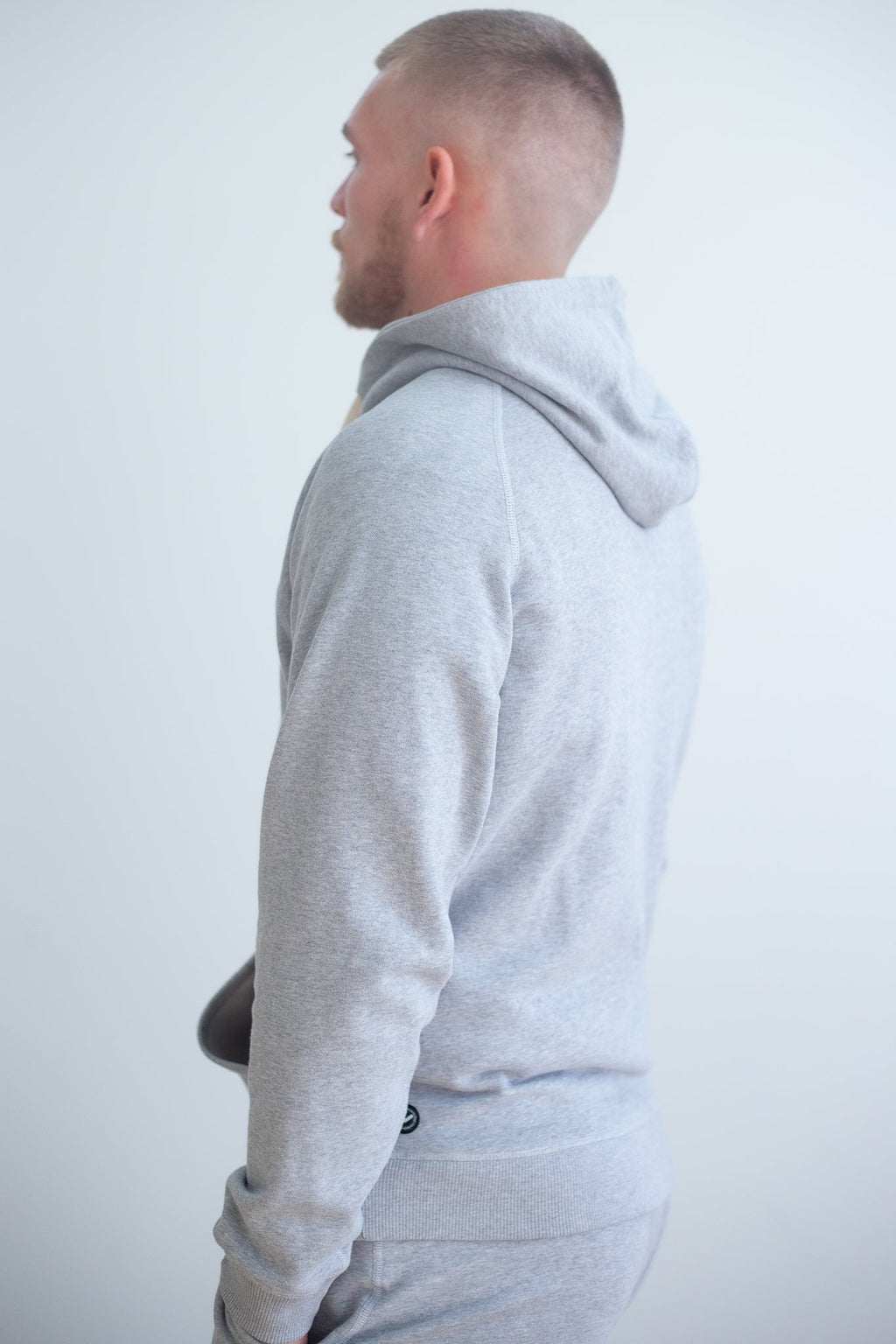 Men's Organic Cotton Midweight Raglan Hoodie