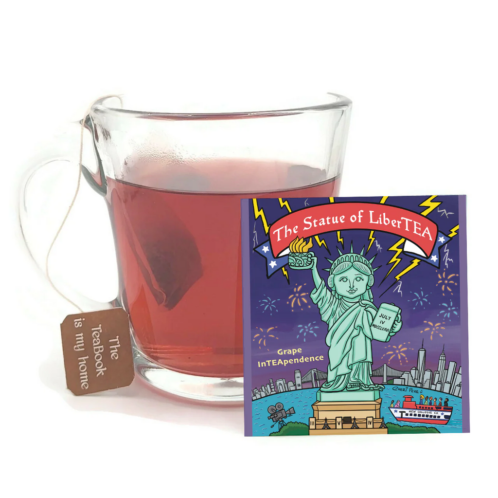 The Statue of LiberTEA: Organic Grape InTEApendence Green Tea (Caffeinated) (Statue of Liberty)