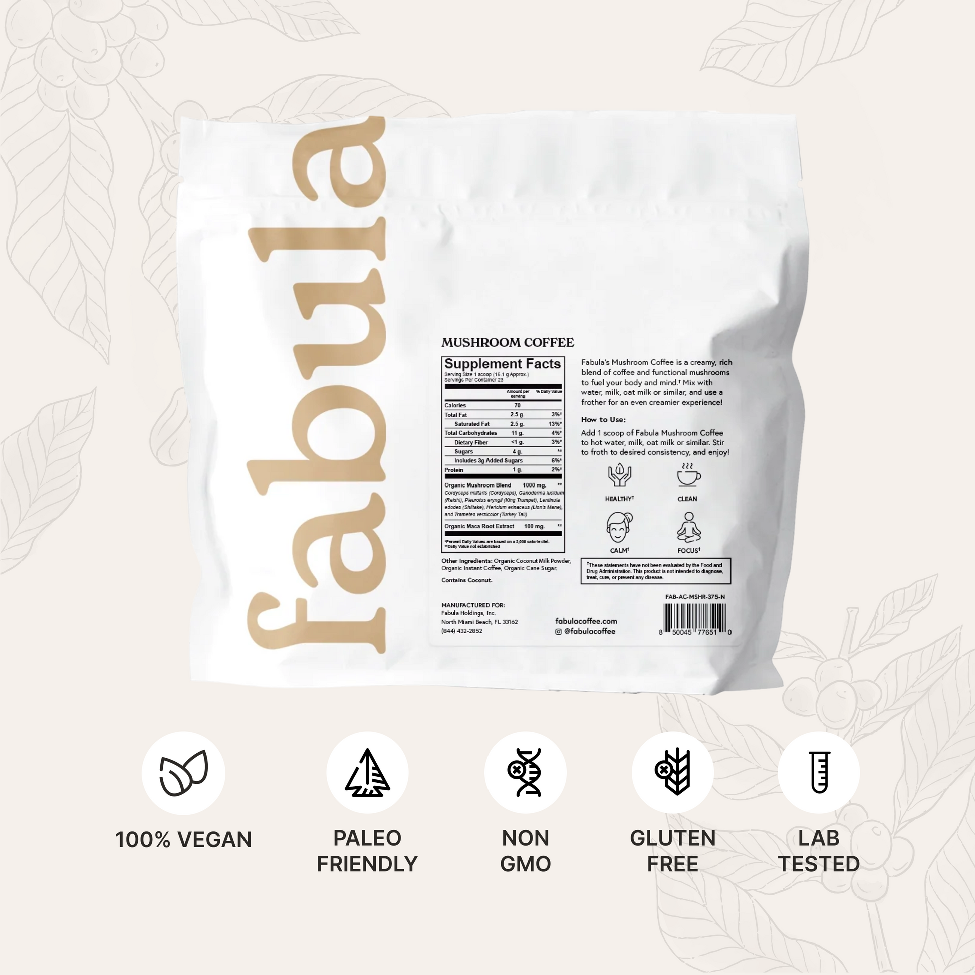 Mushroom Coffee - 370g