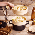 Nori Cocotte — 2.5 QT with Steamer Inserts