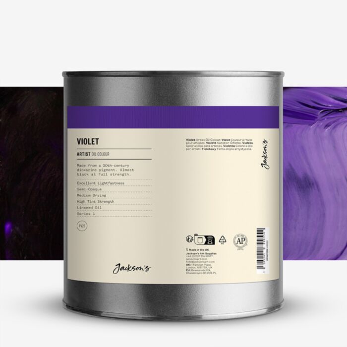 Jackson's : Artist Oil Paint : 1ltr : Violet