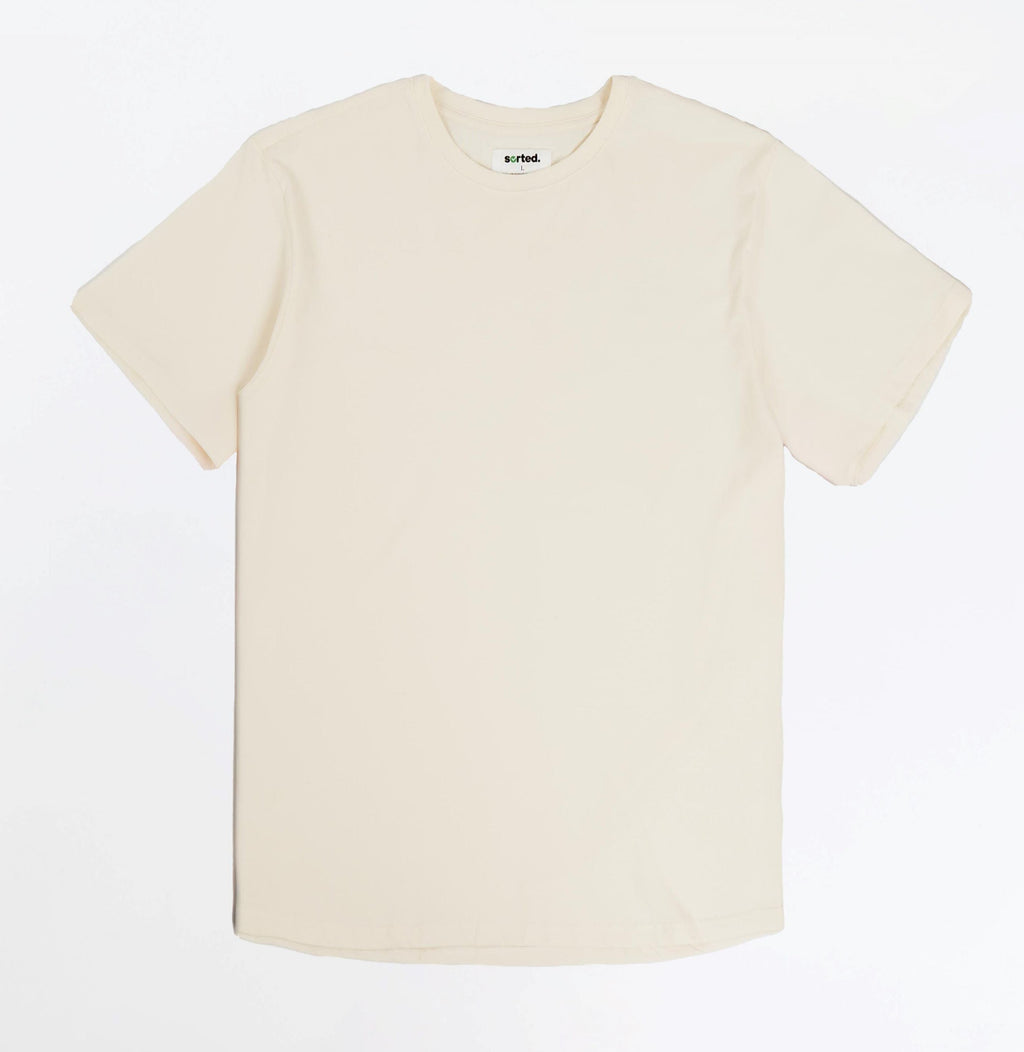Organic Cotton Midweight T-Shirt Curved Hem