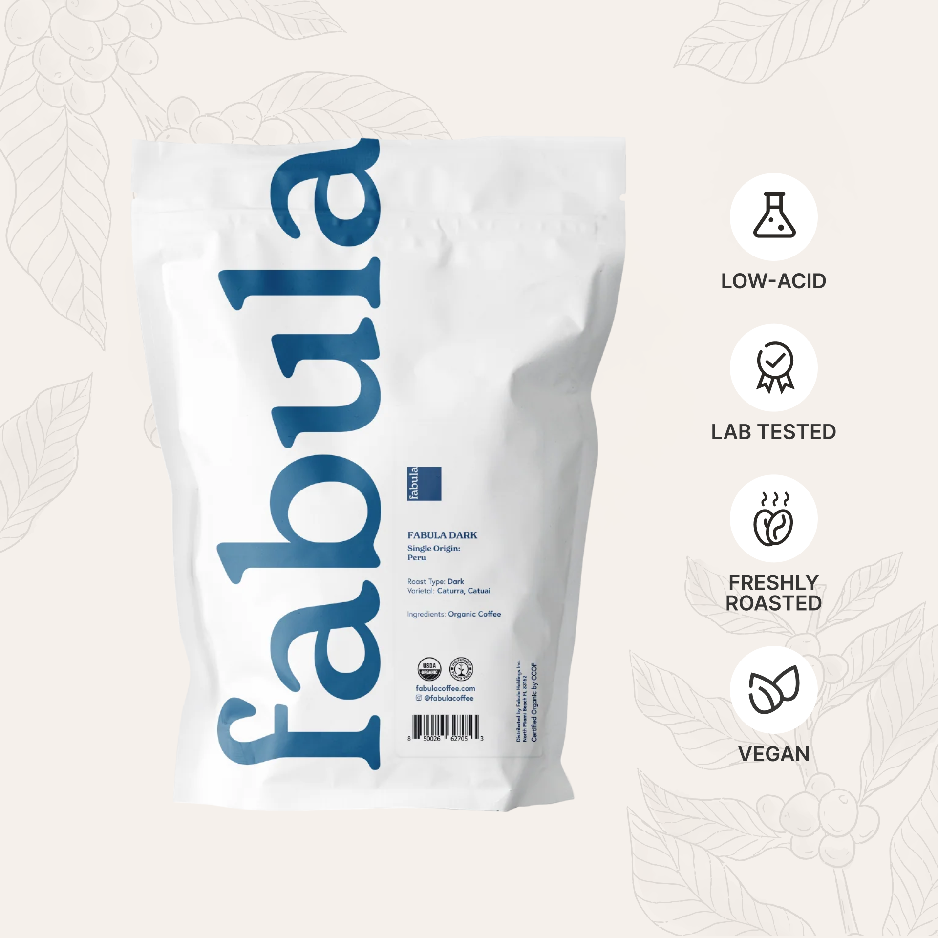 Organic Dark Roast Coffee - 12oz