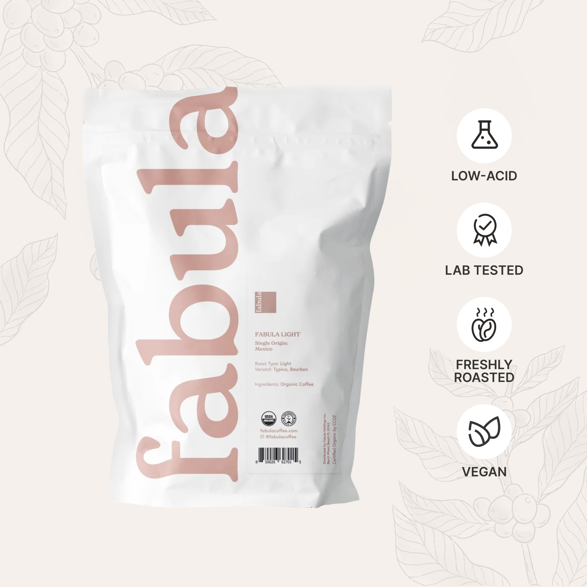 Organic Light Roast Coffee - 12oz