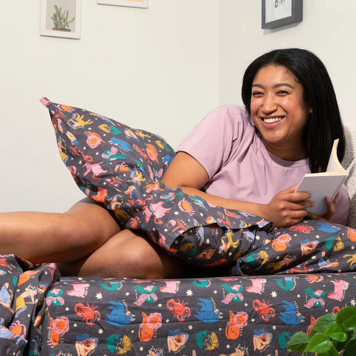 Cotton Sateen Duvet Bundle - Zodiac