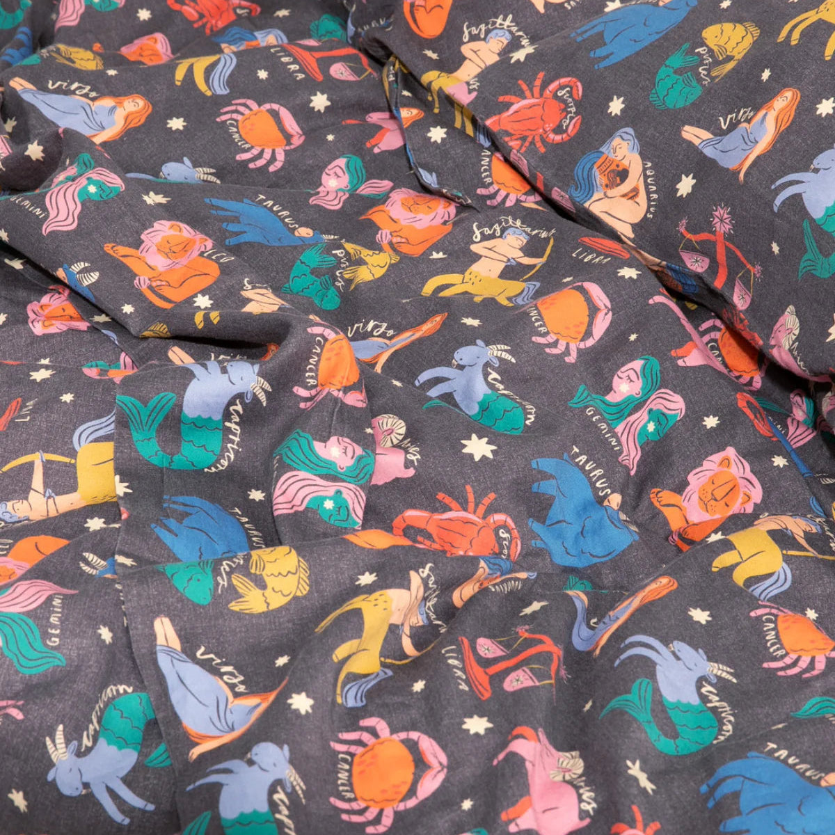Cotton Sateen Duvet Bundle - Zodiac