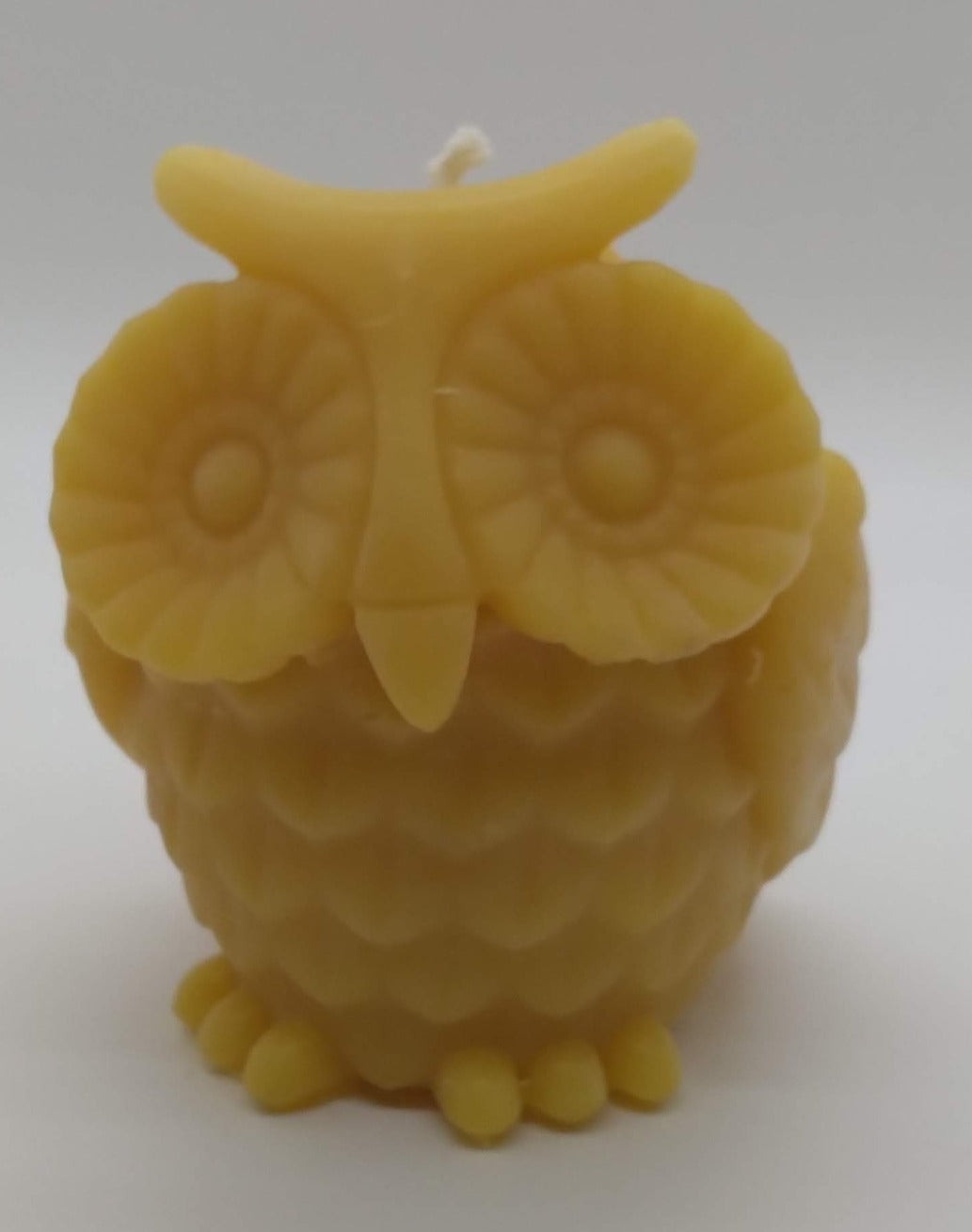 Owl - Large Beeswax Candle