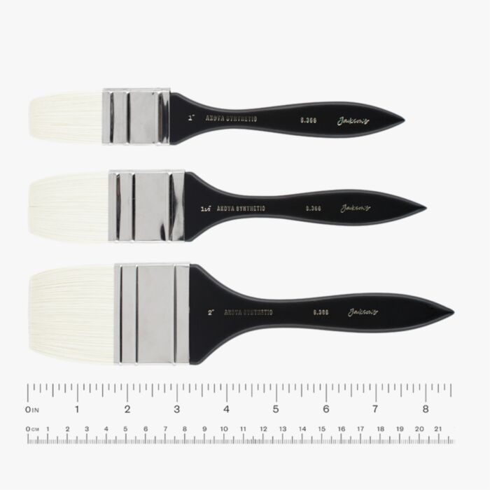 AKOYA White Synthetic Brushes