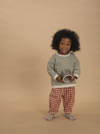 Paprika Gingham Carrot Pants