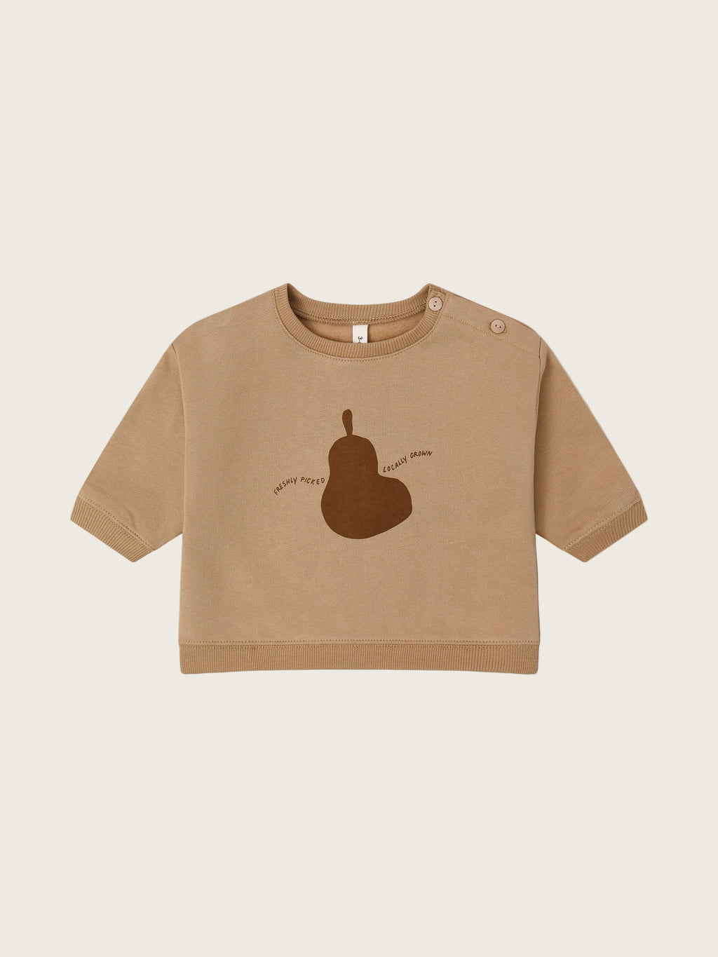 Pear Slogan Sweatshirt