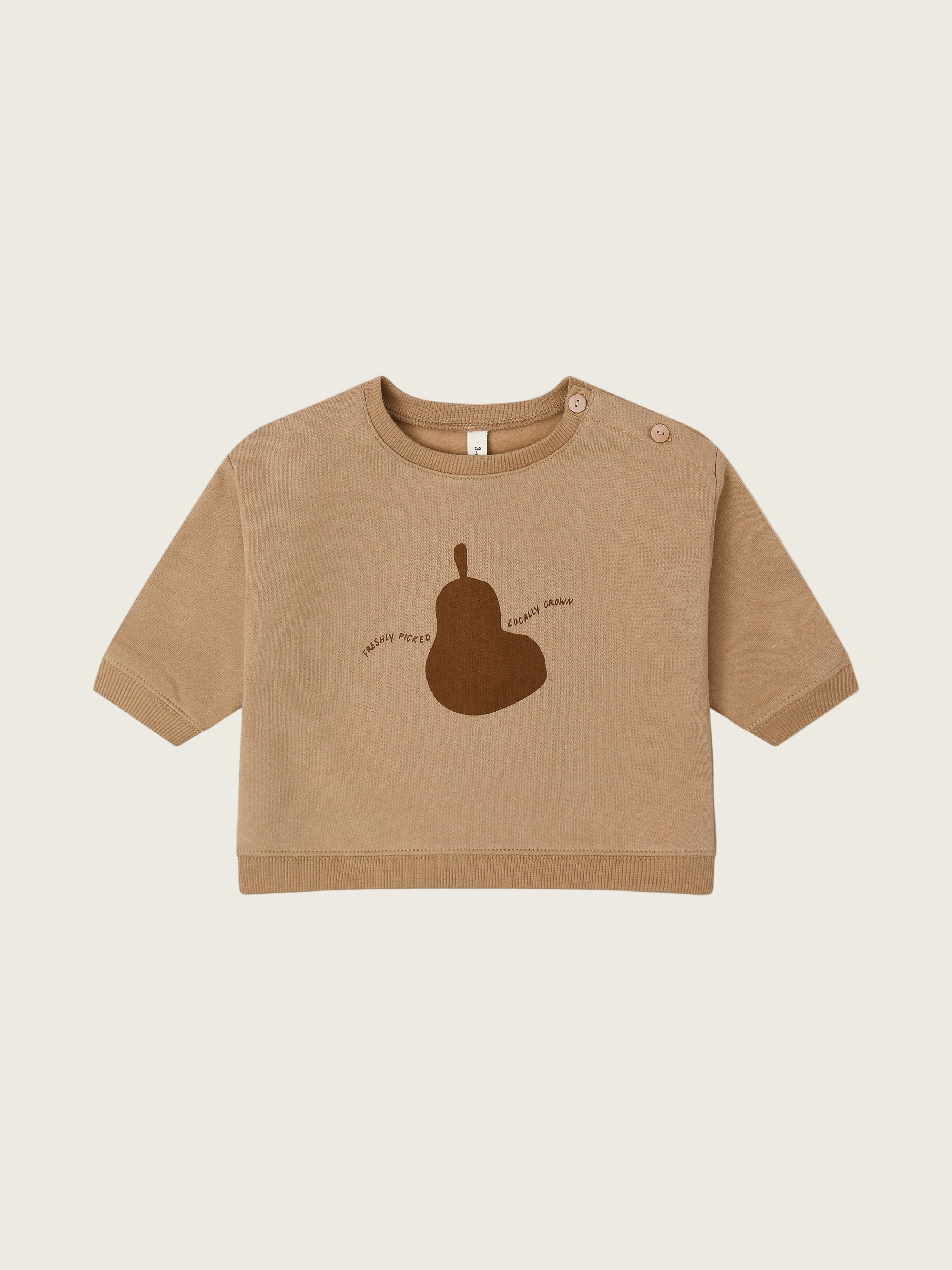 Pear Slogan Sweatshirt