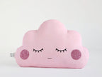Pink Small Cloud Pillow with Glitter Cheeks