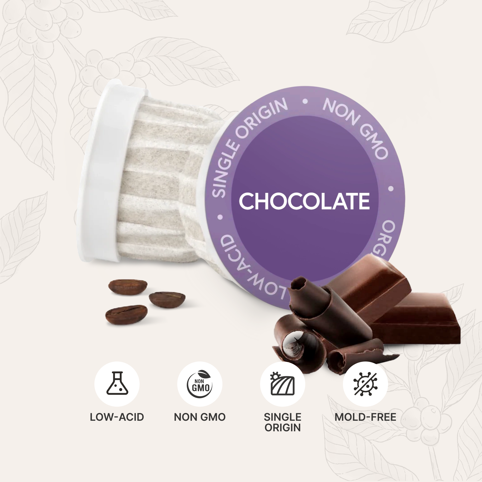 Pods for K-Machine, Chocolate Coffee