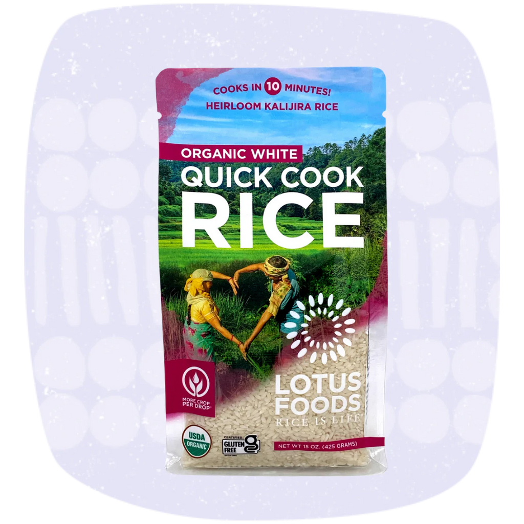 Organic White Quick Cook Rice