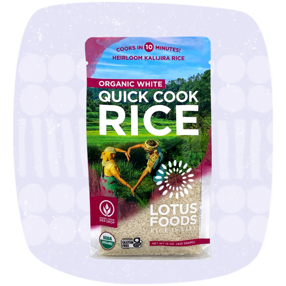 Organic White Quick Cook Rice