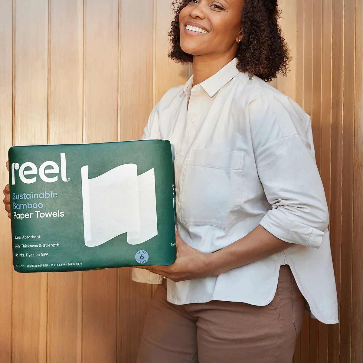 Reel Bamboo Paper Towels | 12-Rolls