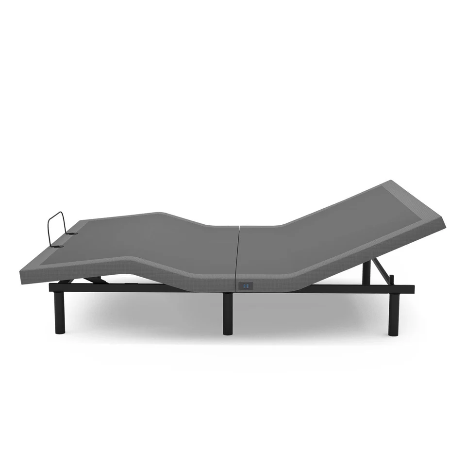 Rize Silver Adjustable Bed