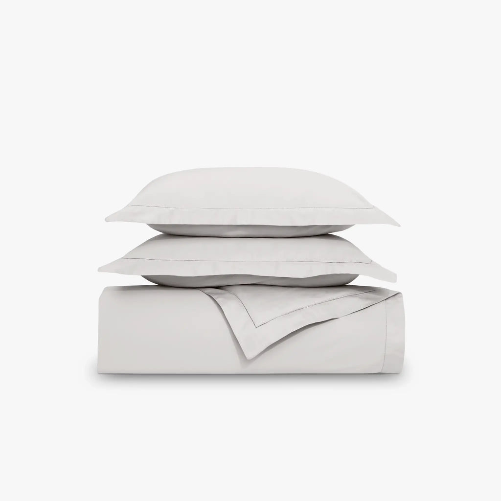 Signature Sateen Hemstitched Duvet Cover