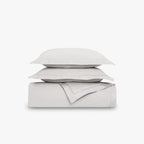 Signature Sateen Hemstitched Duvet Cover