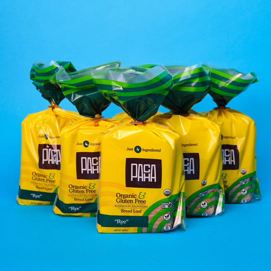 Sprouted Sourdough Buckwheat Bread | Rye Loaf | 2-Pack