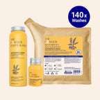 Starter Kit (140x Washes) - Energising Body Foam Wash For All Skin Types Lemongrass & Turmeric