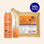 Starter Kit (140x Washes) - Strengthening Shampoo For Normal & Sensitive Scalps Grapefruit & Probiotics