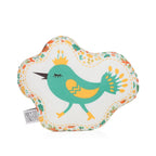 Teal Bird Pillow