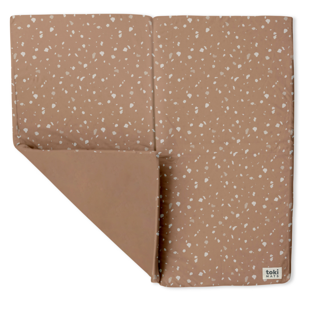 Terrazzo Clay Organic Cotton Mat