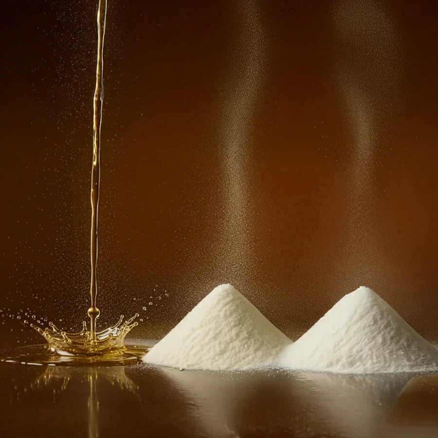 The Signature Set — Water-Activated Powder Shampoo, Conditioner & Hair Oil + Leave-In Treatment