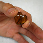 Tiger Eye Heart for Solar Plexus Chakra