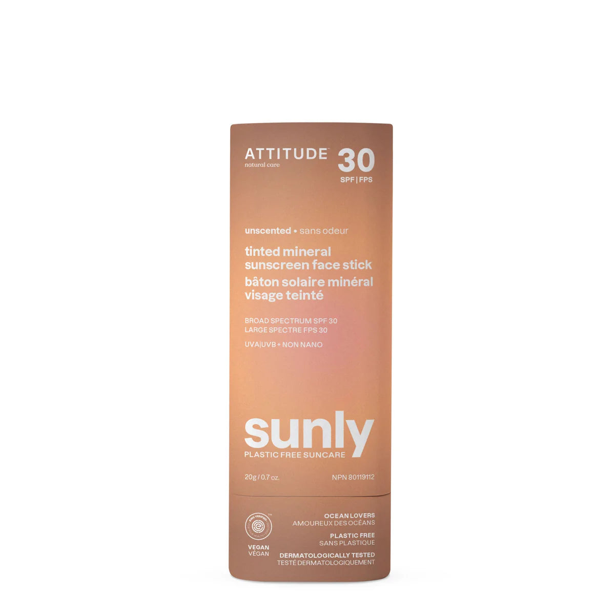 Face Tinted Sunscreen Stick - Spf 30