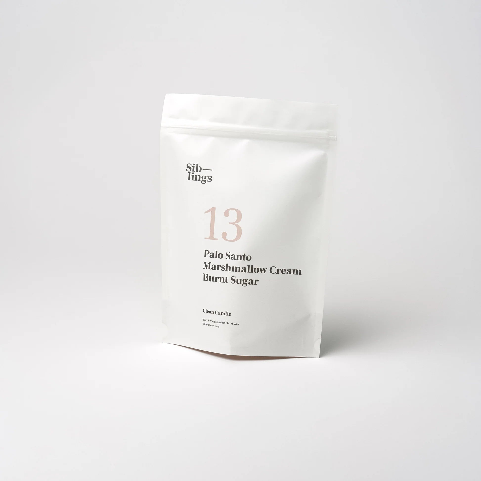 No 13 — Palo Santo, Marshmallow Cream, Burnt Sugar | Clean Candle