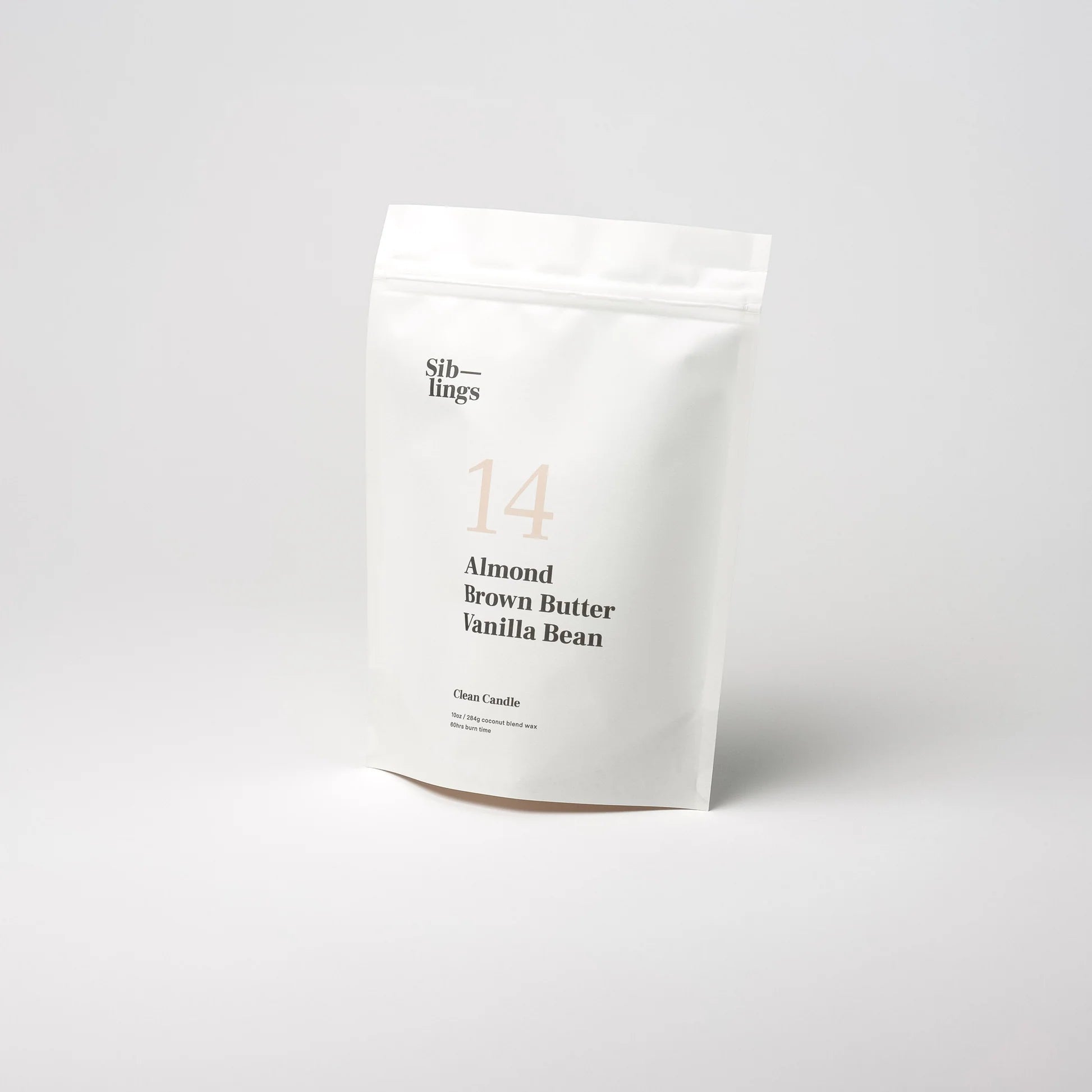 No 14 — Almond, Brown Butter, Vanilla Bean | Clean Candle