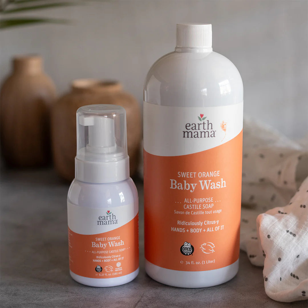 Sweet Orange Castile Baby Wash