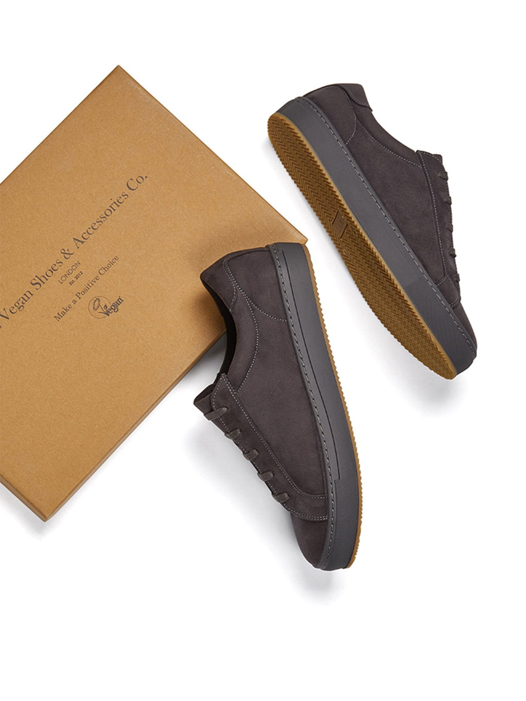 Vegan Suede Sneakers - Men's