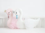 White Swan Pillow