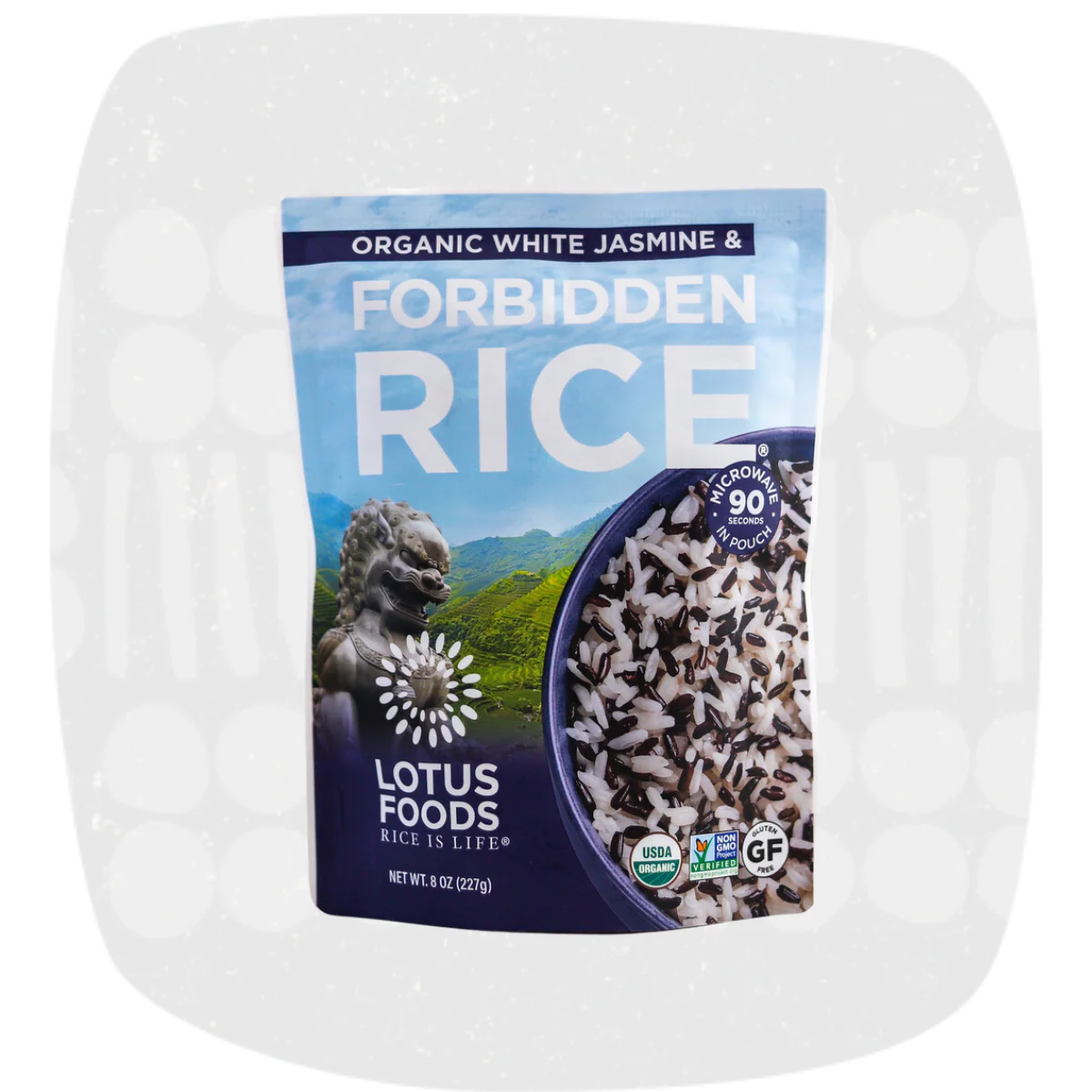 Organic White Jasmine & Forbidden® Rice Blend Heat & Eat Pouch