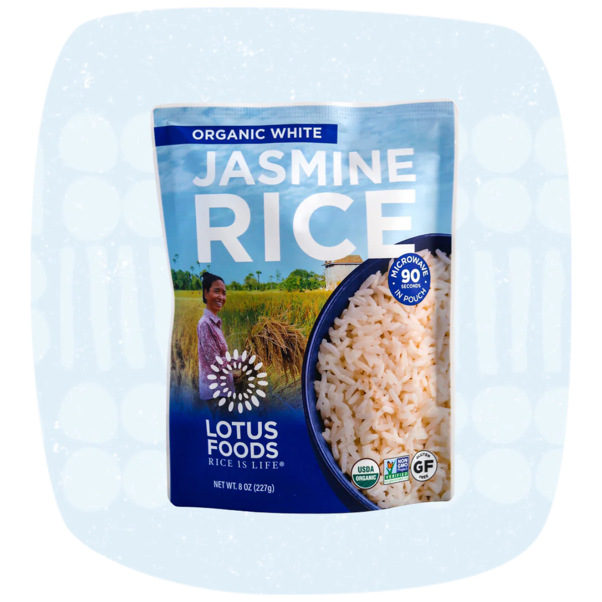 Organic White Jasmine Rice Heat & Eat Pouch